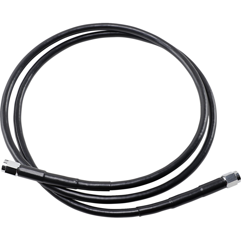 DRAG SPECIALTIES BLACK S/S BRAKE LINE 54" 854-BLK