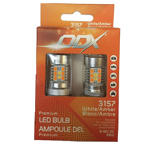 ODX LED SWITCHBACK BULBS 3157 3157SWB-A