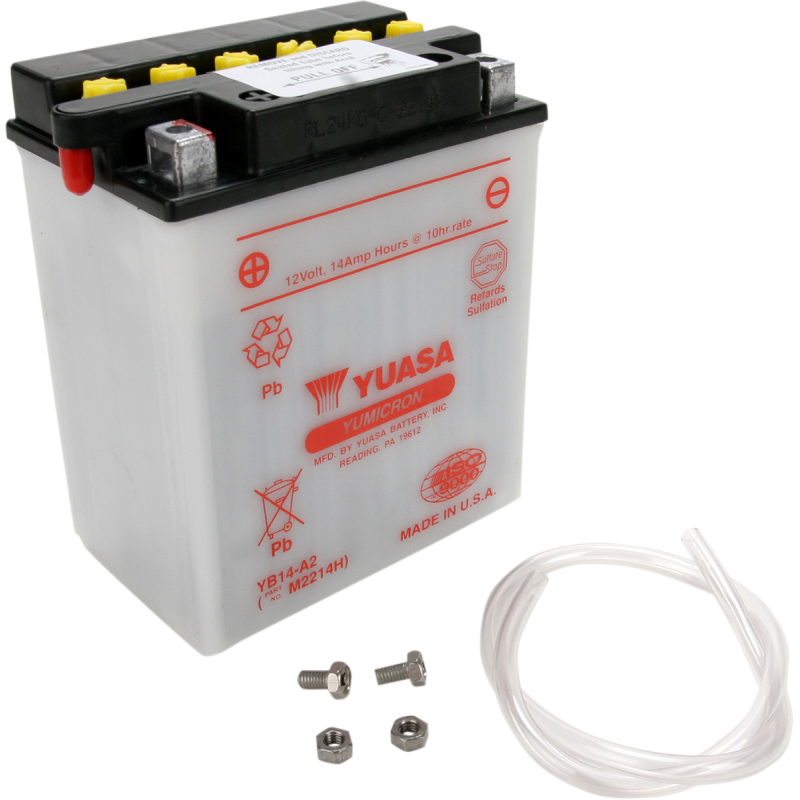 YUASA YB14-A2 YUMICRON 12 VOLT YUAM2214H