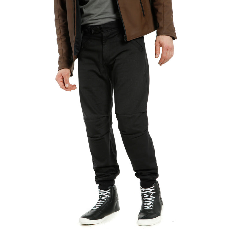 DAINESE TRACKPANTS TEX PANTS BLACK 1755146-001-39