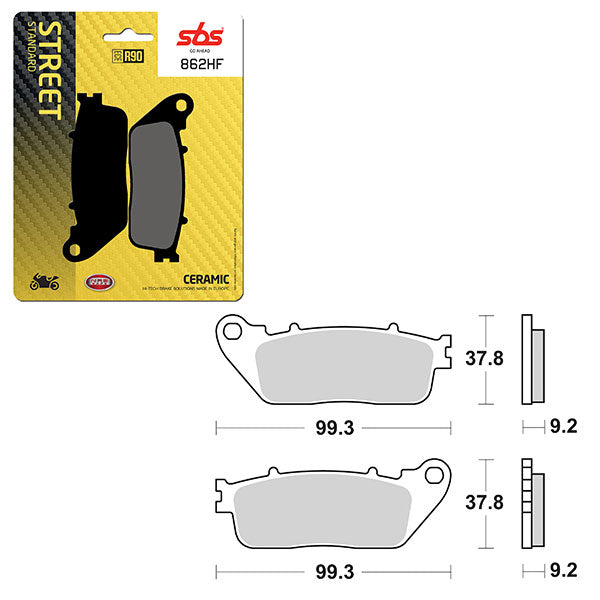 SBS ATV/UTV CERAMIC BRAKE PAD  6190862100