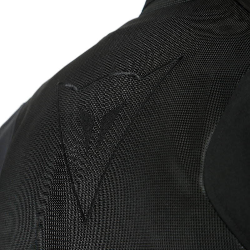 DAINESE SAURIS 2 D-DRY JACKET BLACK/BLACK/FLUO-YELLOW 1654624-N49-56
