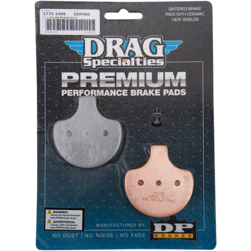 DP BRAKES HDP900 DRAG PREMIUM SINTERED PADS HDP900