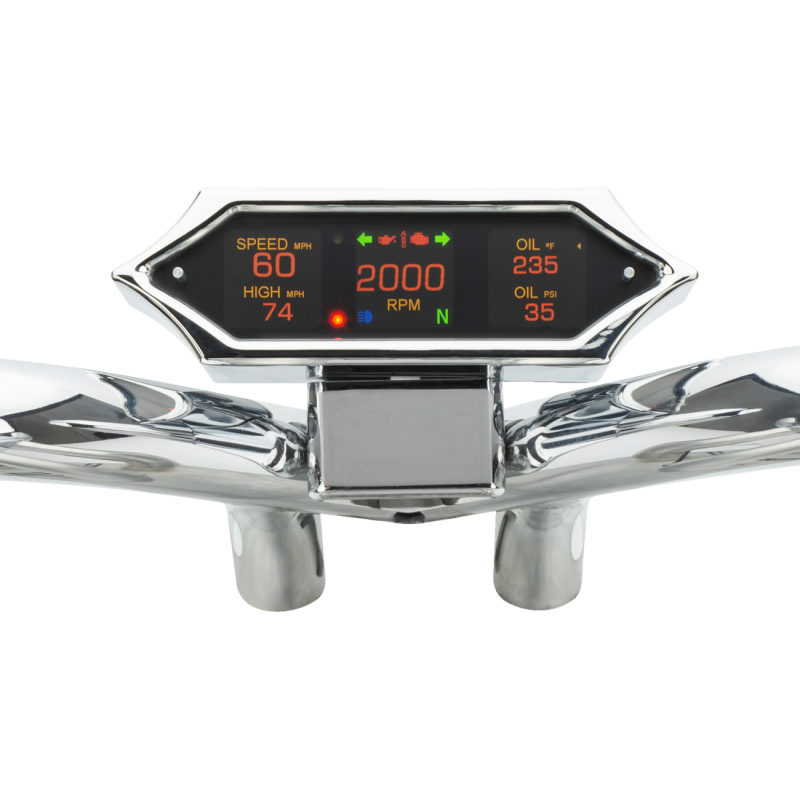 DAKOTA DIGITAL SPEEDO SPIKE CHR 04-13 MLX-9204