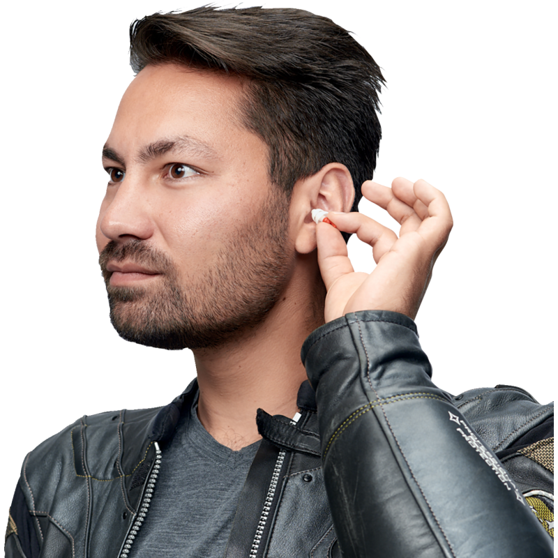 ALPINE HEARING PROTECTION EARPLUGS MOTOSAFE PRO MINIGRIP 111.23.112