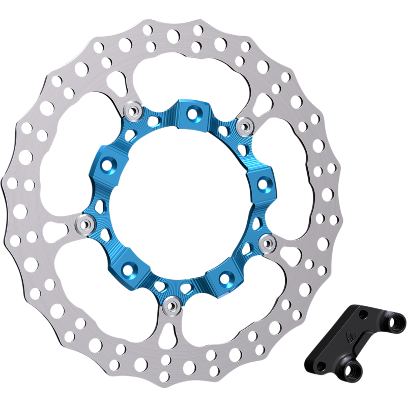 ARLEN NESS ROTOR 14" FF LH BLUE 300-001