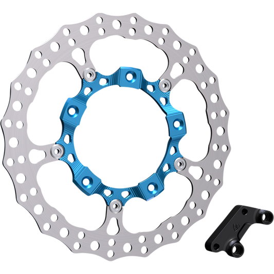 ARLEN NESS ROTOR 14" FF LH BLUE 300-001