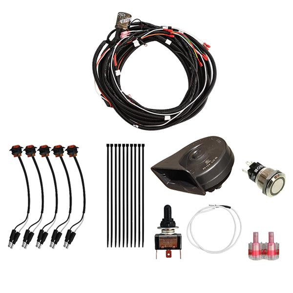 SUPERATV PLUG & PLAY TURN SIGNAL KIT W/ TOGGLE SWITCH & DASH HORN POLARIS TSK-P-RZR-001