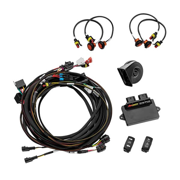 SUPERATV DELUXE SELF-CANCELING TURN SIGNAL KIT KAWASAKI TSK-K-RID-007