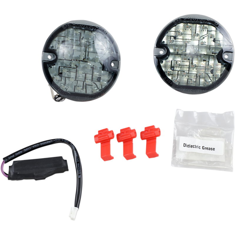 KURYAKYN 89-17 ASSORT FLAT SMK LED FRT T/S LENS PN 5441 KUR5441