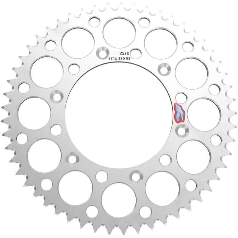 RENTHAL RENTHAL SPROCKET 224U-520-53GP SILVER 224U-520-53GPSI