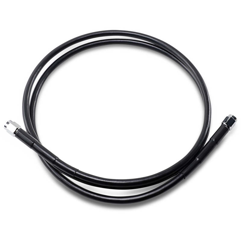 DRAG SPECIALTIES BLACK S/S BRAKE LINE 58" 858-BLK