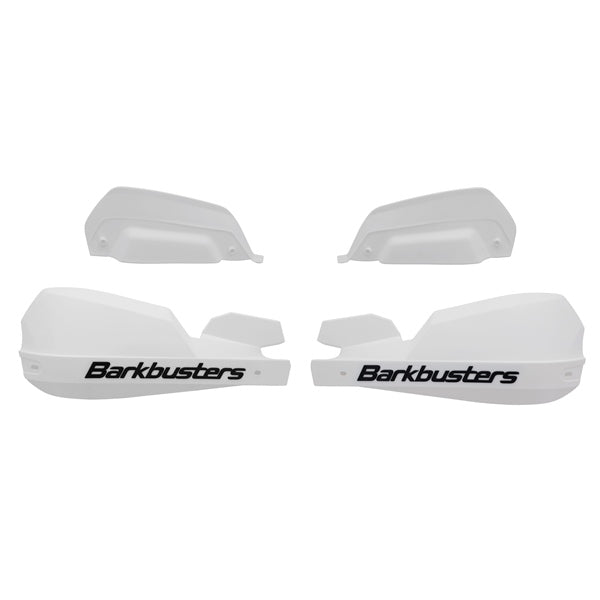 BARKBUSTERS GUARD PLASTIC VPS W/DEFLECTOR WH/WH VPS-203-WW