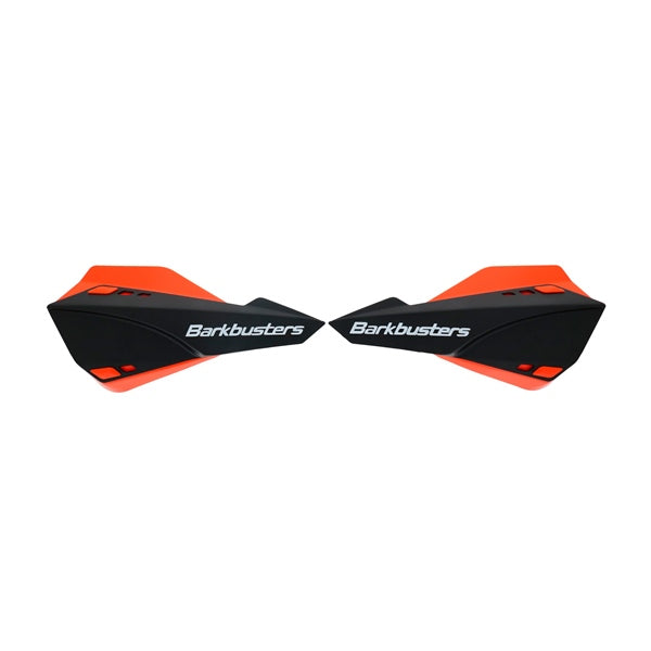 BARKBUSTERS HANDGUARD SABRE W/DEFLECTOR BK/OG SAB-1BK-OR