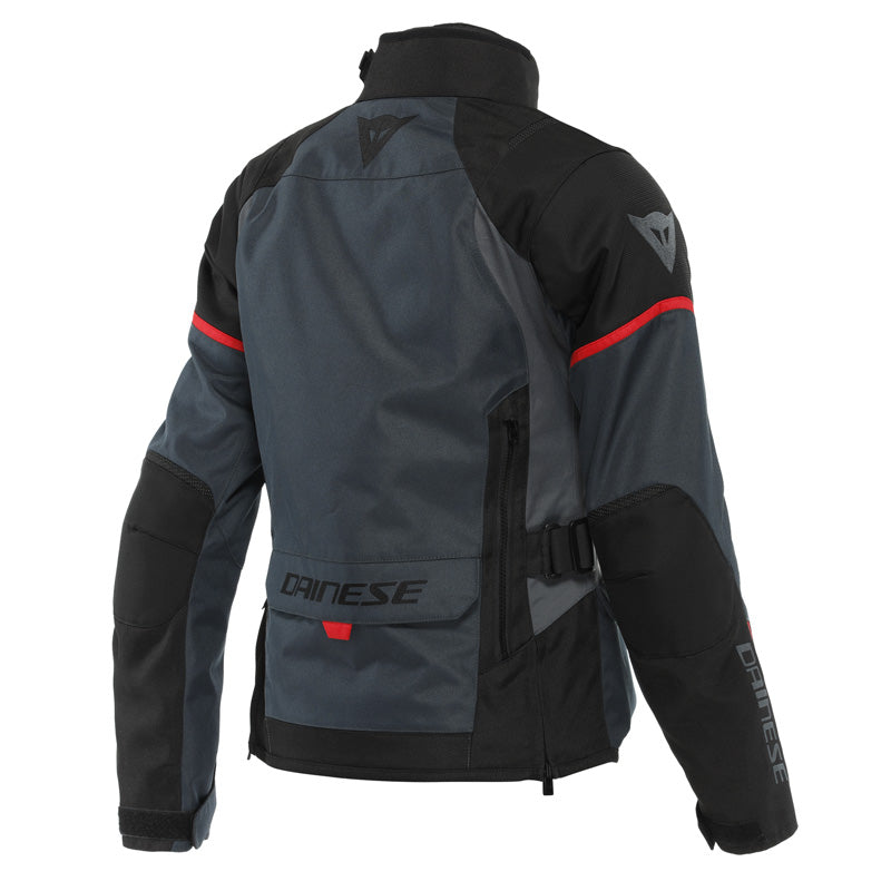 DAINESE TEMPEST 3 D-DRY LADY JKT EBONY/BLACK/RED 50 2654642-80E-50