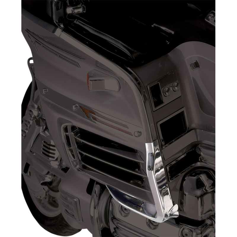 SHOW CHROME LOWER FAIRING CORNER TRIM KT 52-550