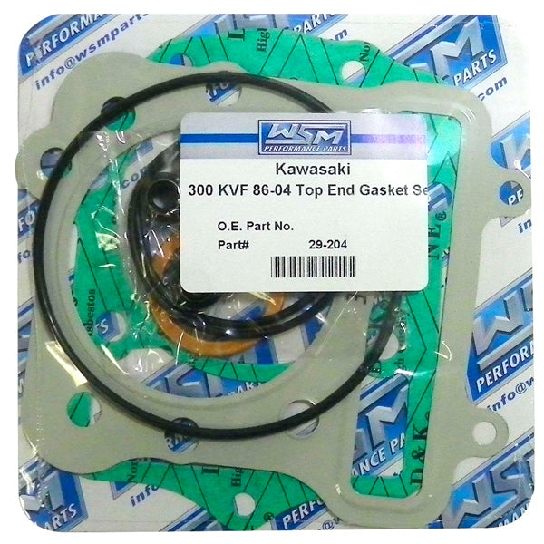 WSM TOP END GASKET KIT WSM 29-204