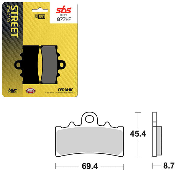 SBS ATV/UTV CERAMIC BRAKE PAD  6190877100