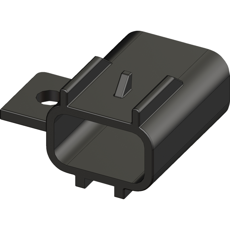 KFI PRODUCTS ACTUATOR WIRE HARNESS PLUG COVER - REPLACEMENT - BLACK P800503-R