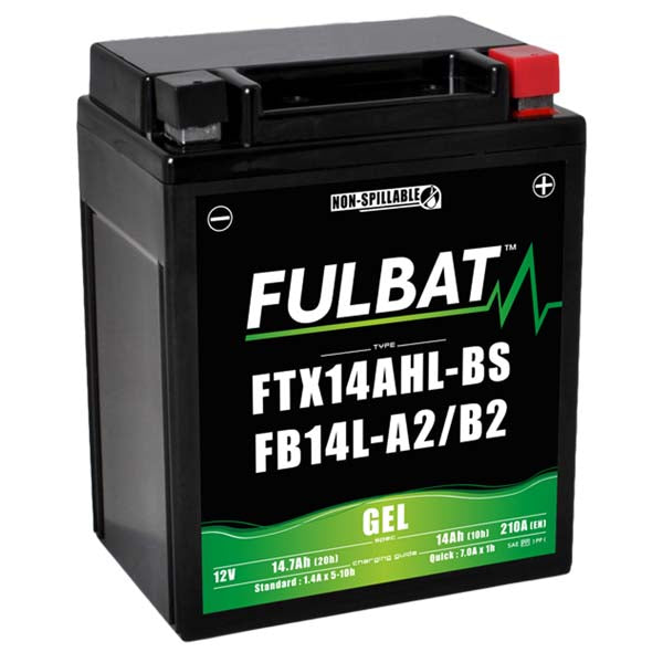 FULBAT MAINTENANCE FREE BATTERY FTX14AHL-BS 550607