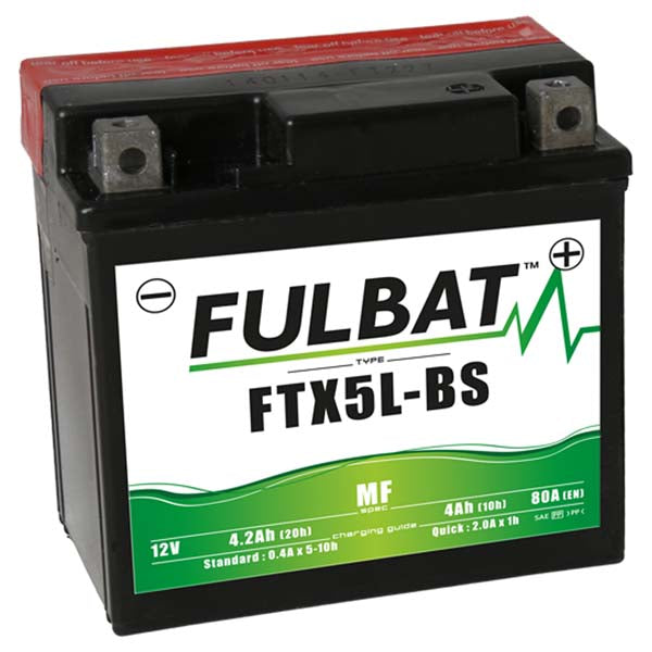 FULBAT MAINTENANCE FREE BATTERY FTX5L-BS 550618