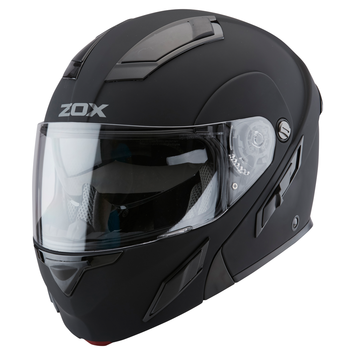 ZOX BRIGADE SVS MATTE BLACK XS ST-11114 MAT BLK XS