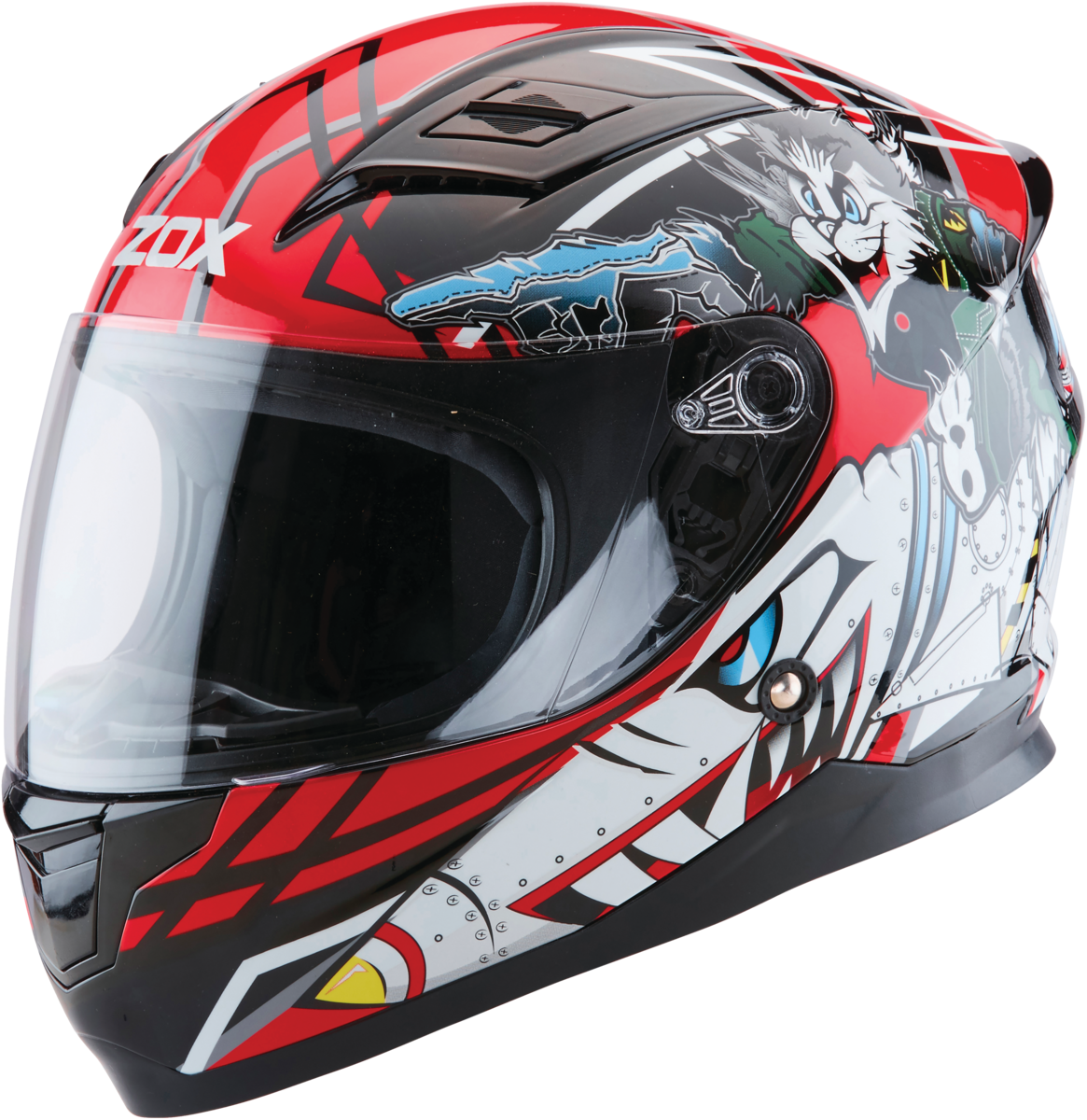 ZOX SONIC JR TOMCAT RED M YM-209