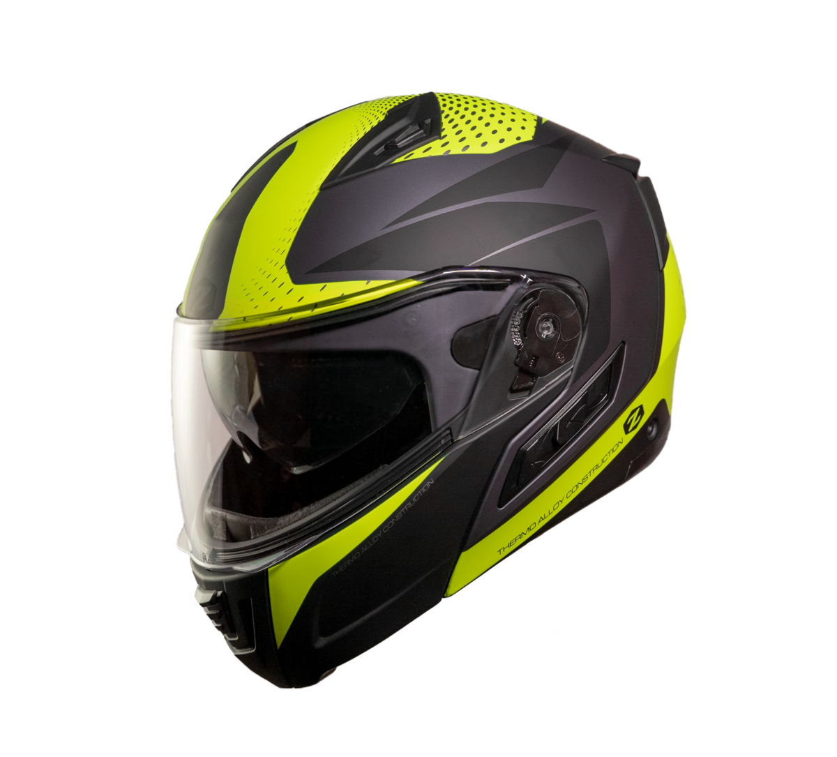 ZOX CONDOR PARKWAY MATTE BLK/HI-VIZ YEL L ST-11122