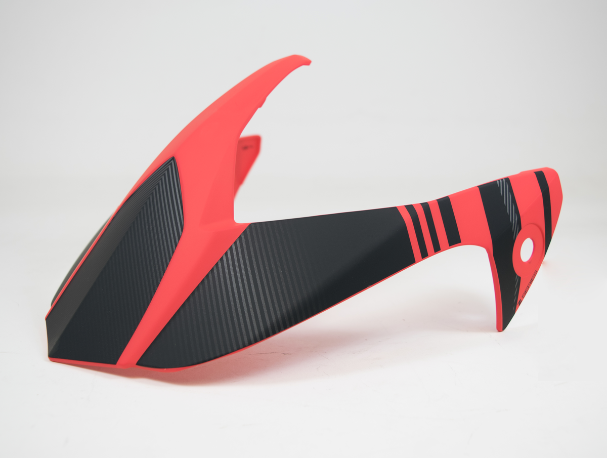 ZOX Z-DS10 PEAK MATTE RED/BLK (L-2XL)