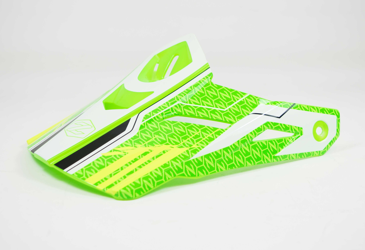 ZOX Z-MX10 CONCEPT PEAK HI-VIZ GRN (L-2XL)