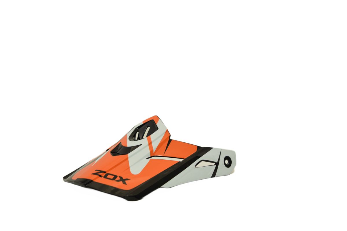 ZOX MX10 PEAK FUSE ORA/BLK ST-1576