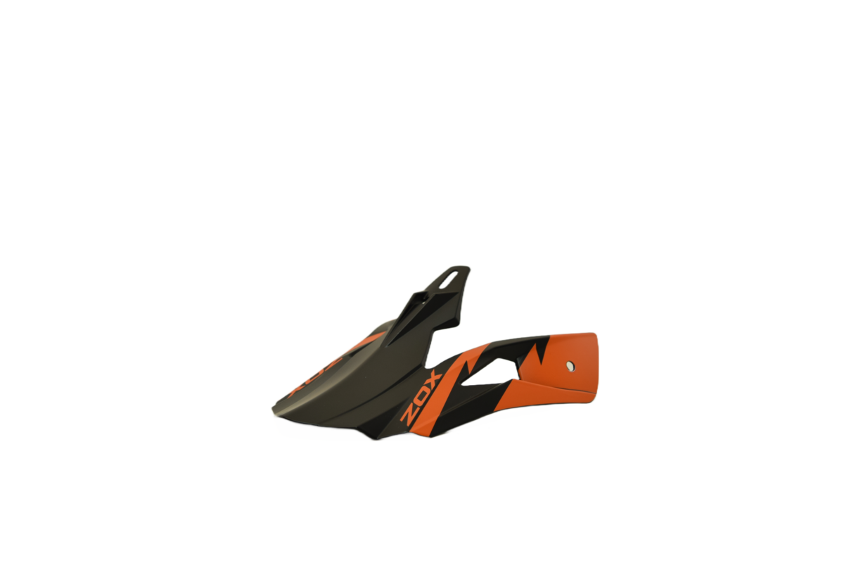 ZOX PULSE JR VISOR GLORY MATTE ORANGE