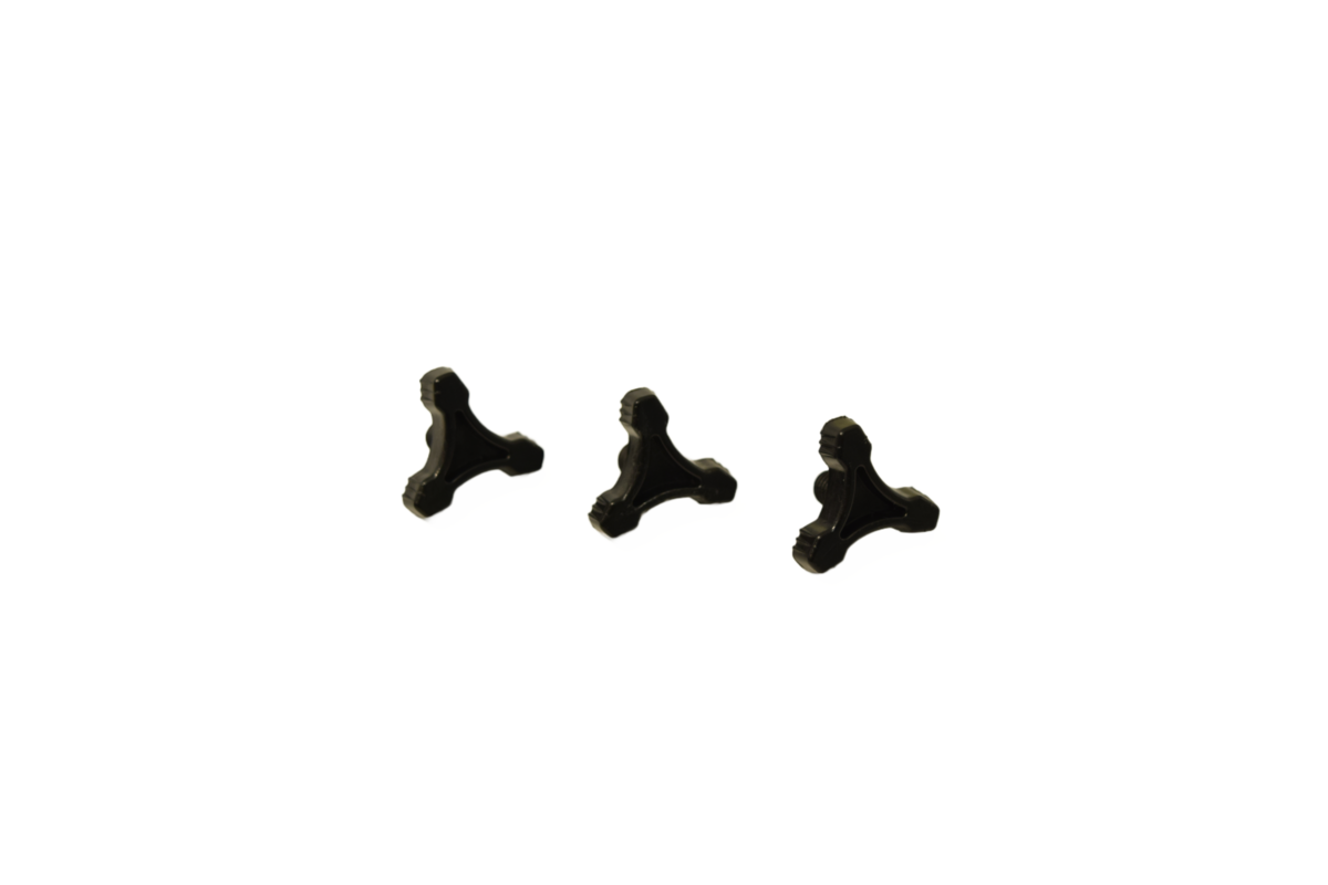 ZOX RUSH V2 PEAK SCREW SET (3) ST-1563 ABS