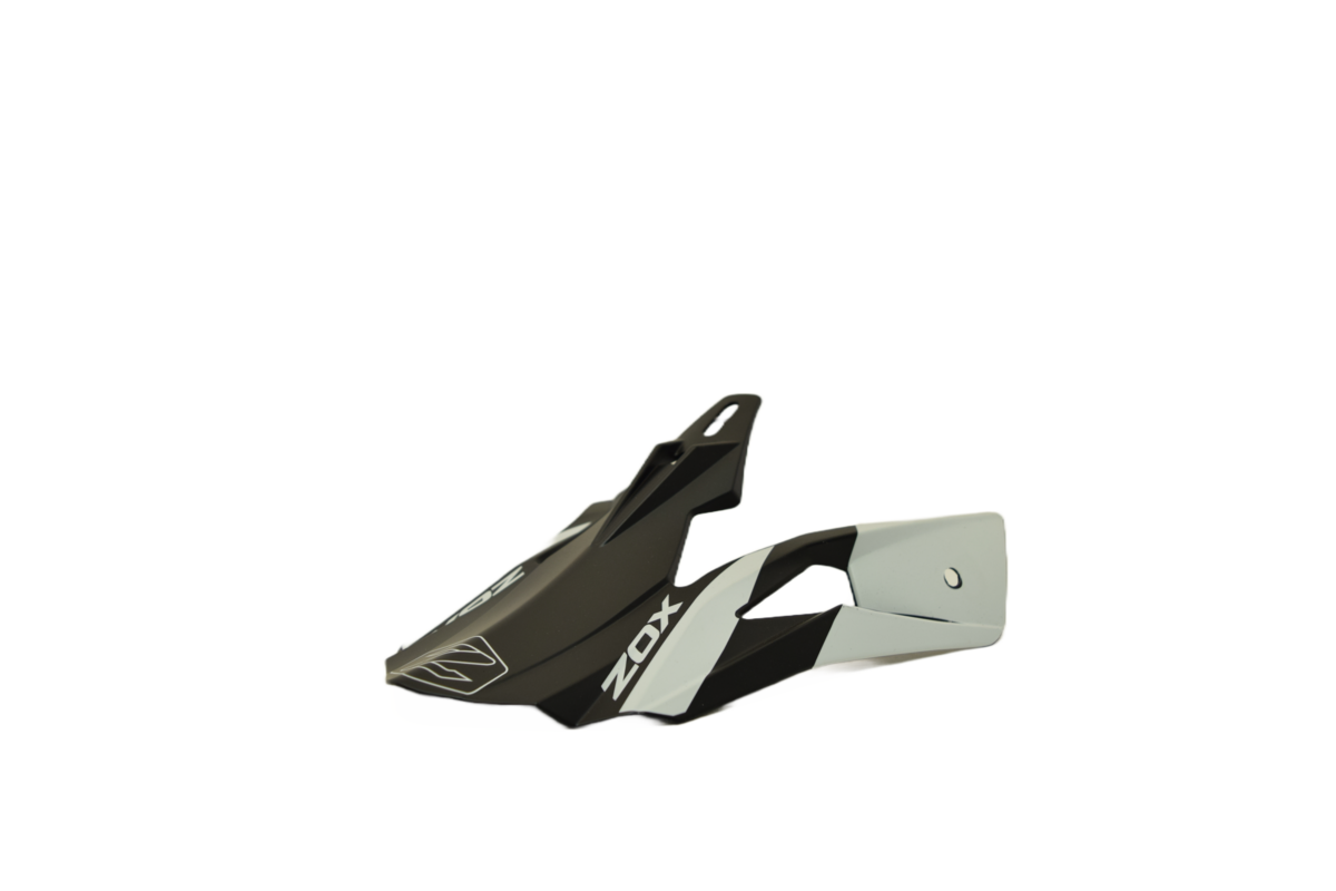 ZOX PULSE VISOR DRIFT MT BLK/DK GREY/WHT YM-915