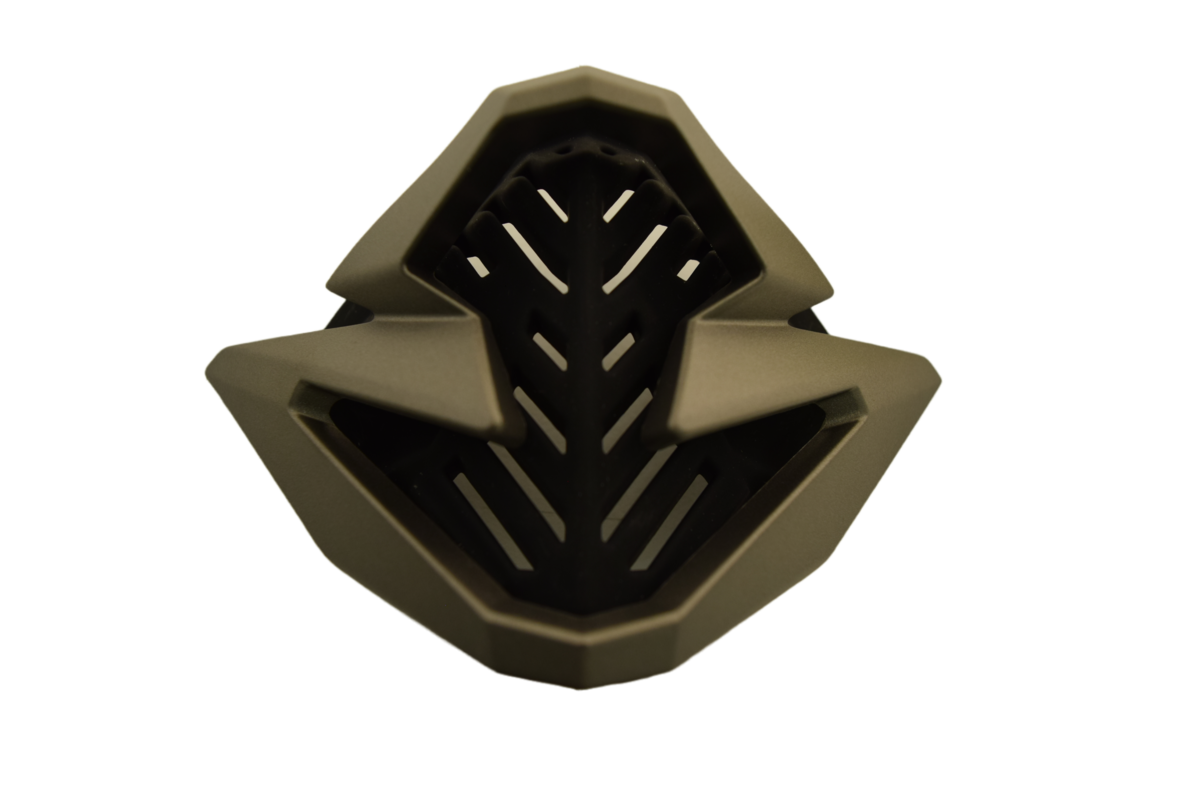 ZOX RUSH MOUTH PIECES TITANIUM ST-1563 MTH VENT TITAN