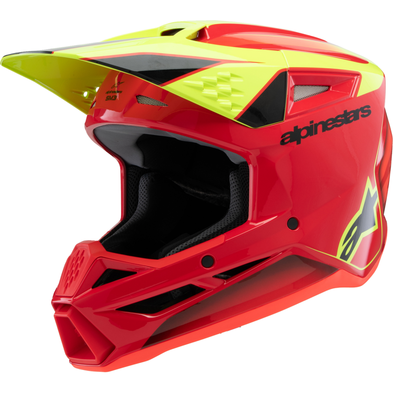 ALPINESTARS HELMET SM3 YTH FRAY R/Y/B L ECE06 8301725-3051-YL