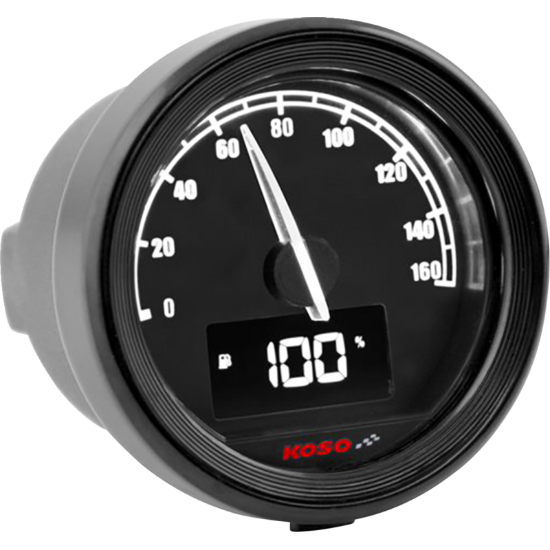 KOSO NORTH AMERICA TNT-05S D48 SPEEDOMETER BLACK BA086001-HD