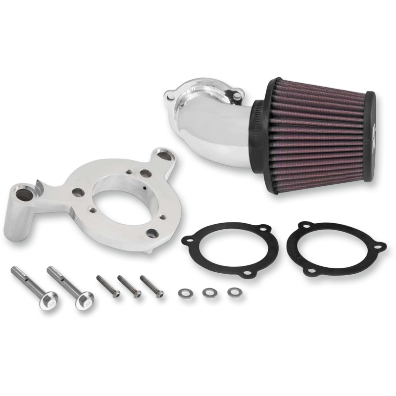 K & N INTAKE KIT POLISHED HD 63-1131P