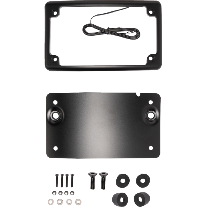 KODLIN TOURING LICENSE PLATE KIT BLACK KUS20100