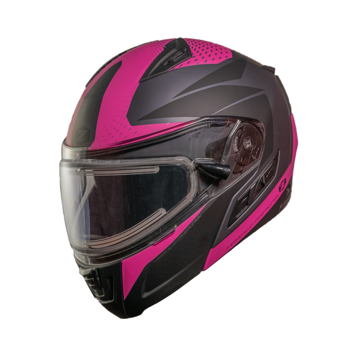ZOX CONDOR SE PARKWAY MATTE BLK/PINK S ST-11122