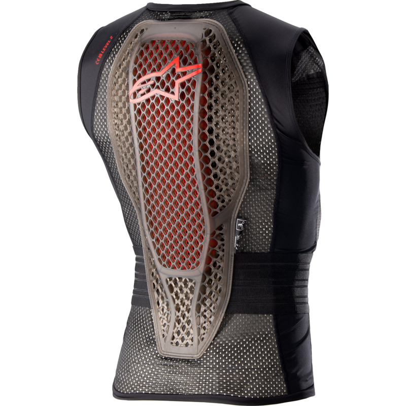 ALPINESTARS (ROAD) VEST NUC FLX PRO BK/RD S 6508123-009-S