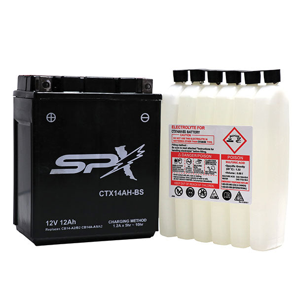 SPX HIGH PERFORMANCE BATTERY & ACID CTX14AH-BS CTX14AH-BS