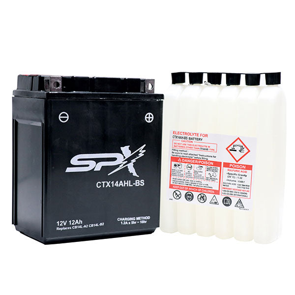 SPX HIGH PERFORMANCE BATTERY & ACID CTX14AHL-BS CTX14AHL-BS