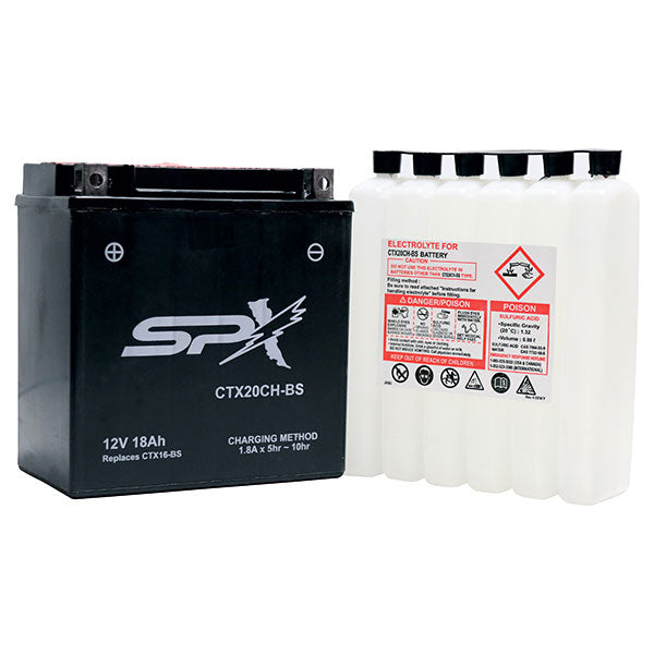 SPX HIGH PERFORMANCE BATTERY & ACID CTX20CH-BS CTX20CH-BS