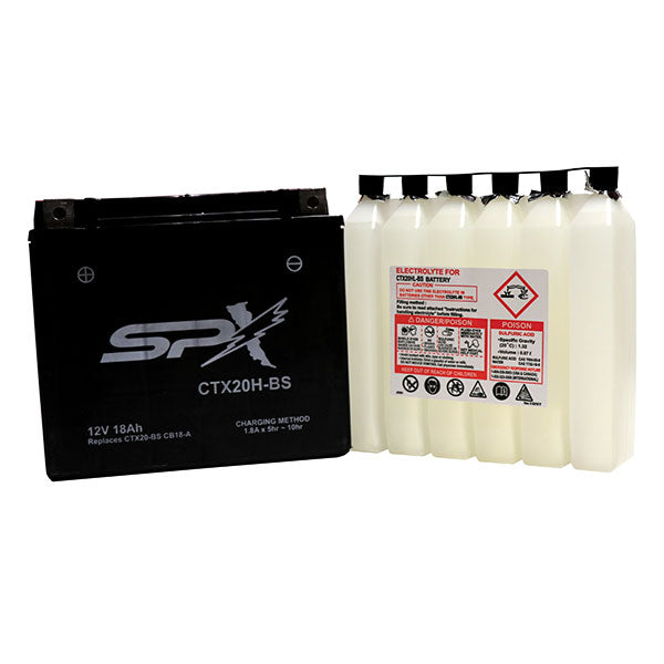 SPX HIGH PERFORMANCE BATTERY & ACID CTX20H-BS CTX20H-BS