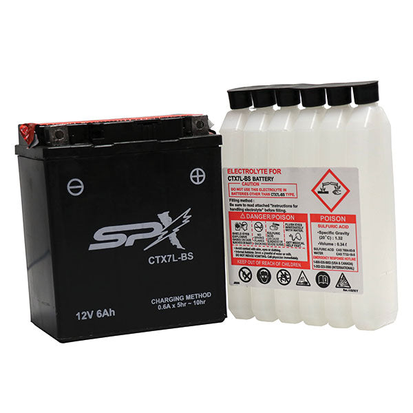 SPX HIGH PERFORMANCE BATTERY & ACID CTX7L-BS CTX7L-BS