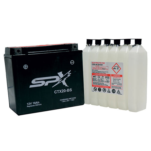 SPX HIGH PERFORMANCE BATTERY & ACID CTX20-BS CTX20-BS