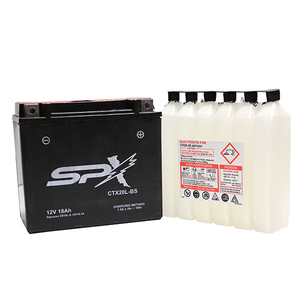 SPX HIGH PERFORMANCE BATTERY & ACID CTX20L-BS CTX20L-BS