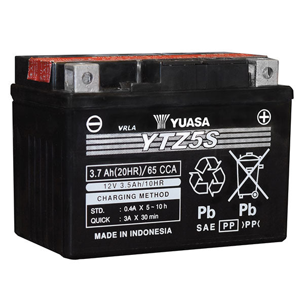 YUASA YTZ SERIES BATTERY YTZ5S-BS YUAM62TZ5