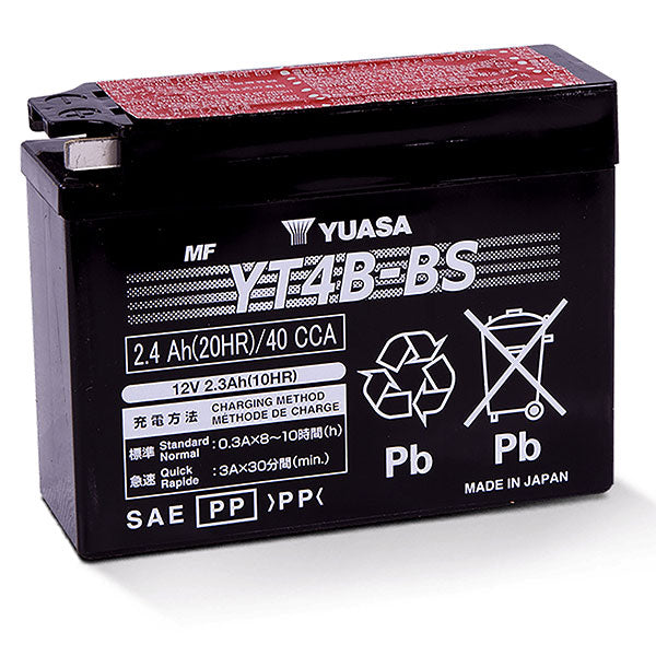 YUASA AGM BATTERY YT4B-BS YUAM62T4B